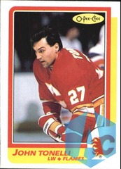 1986-87 O-Pee-Chee John Tonelli Calgary Flames #132